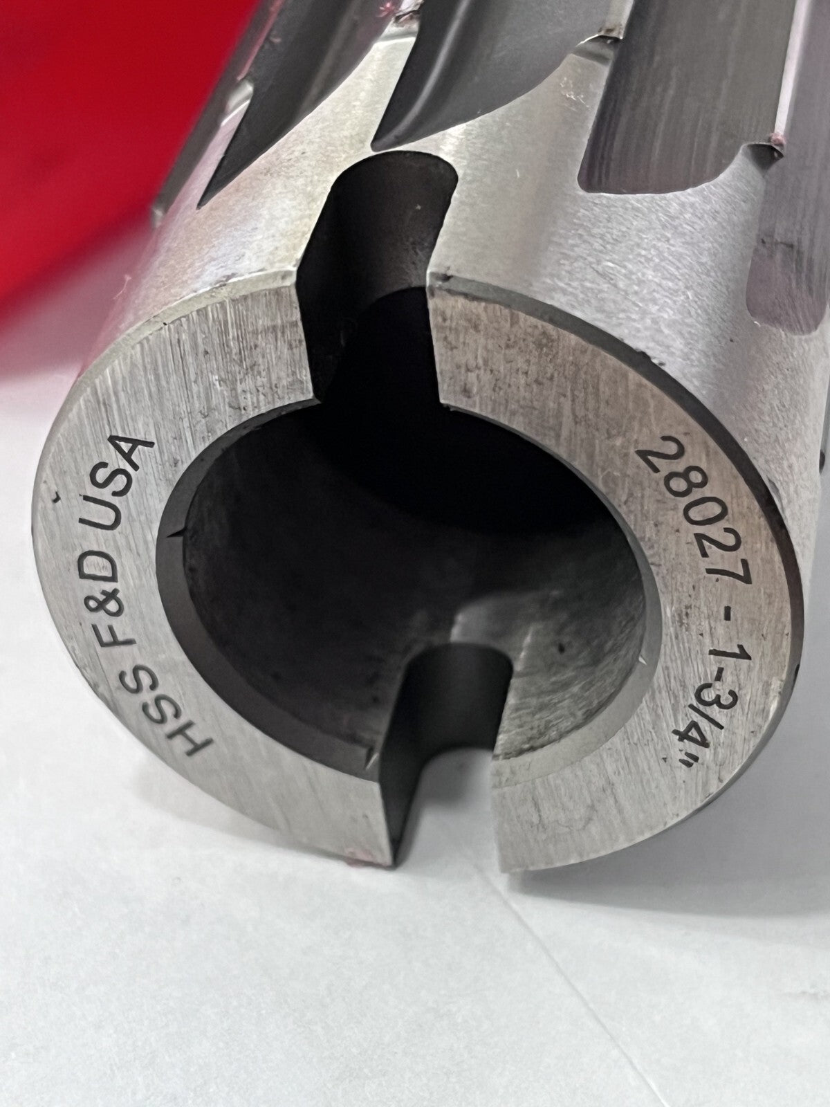 Straight Shell Reamer: 1-3/4" Dia, 3-1/2" OAL