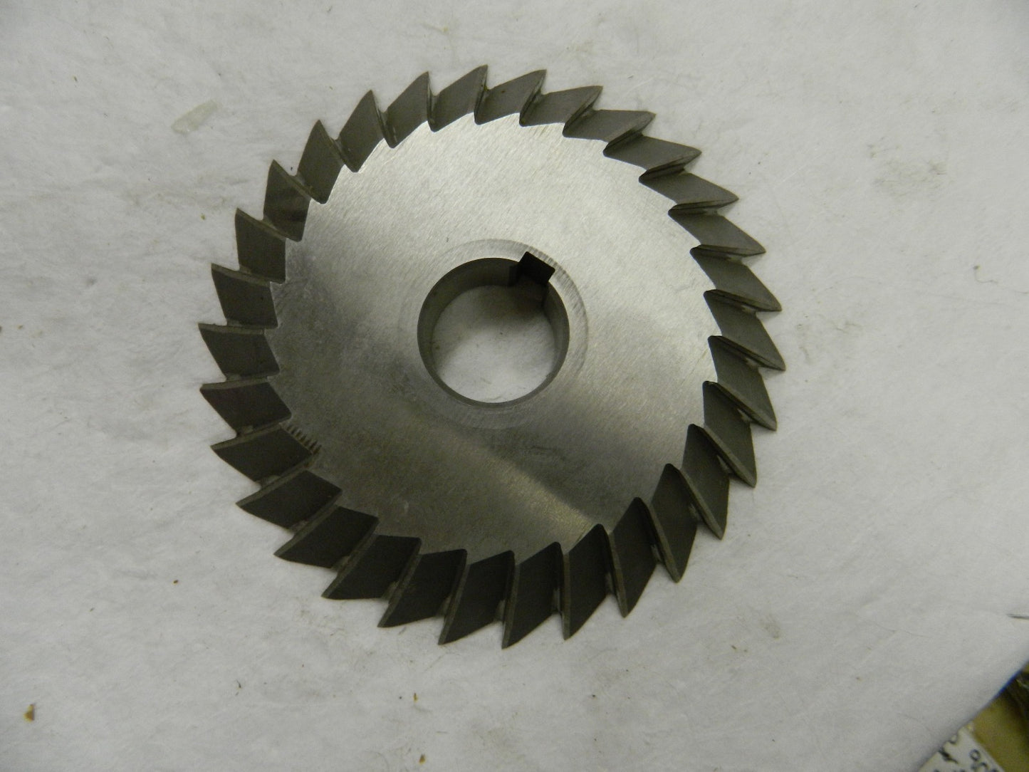 Precision HSS 6" x 1" Single Angle Mill Cutter Arbor Connection 032006