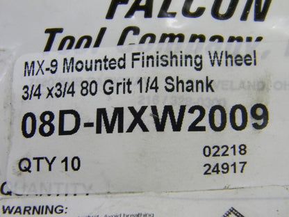 Professional 3/4 x 3/4" HD x Thick Aluminum Oxide Mounted Point QTY 10 7774