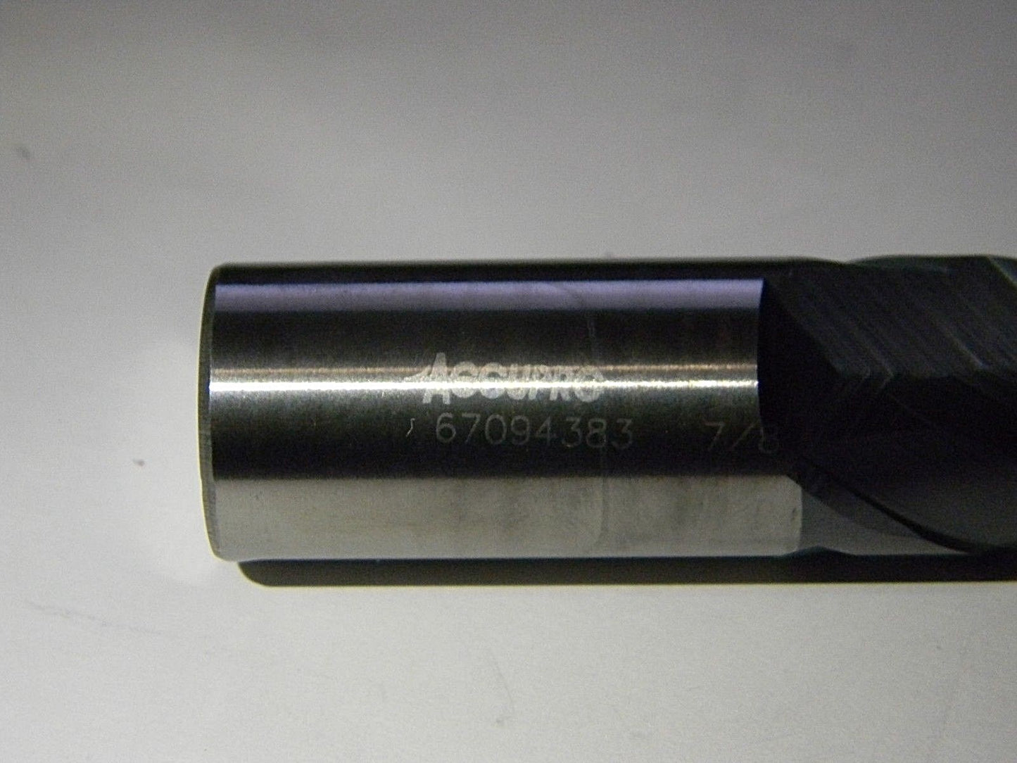 Accupro 7/8" x 1-3/4" x 7/8" x 4" 2 Fl  Solid Carbide Square End Mill 612-05614