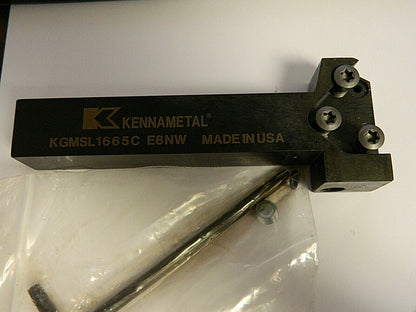 Kennametal 1" Max Depth 1" Max Workpc Diam  LH Index Cutoff Toolholder