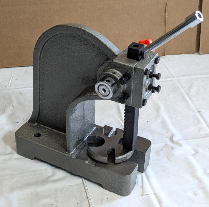 1/2 Ton Arbor Press - No. 0 - 3/4" Ram - 3-1/4" Throat - 7-1/2" Stroke 805-10050