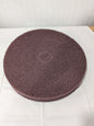 PRO-SOURCE 20" Floor Stripping Pad: Coarse Polyester, Maroon Qty 3 PS-430520