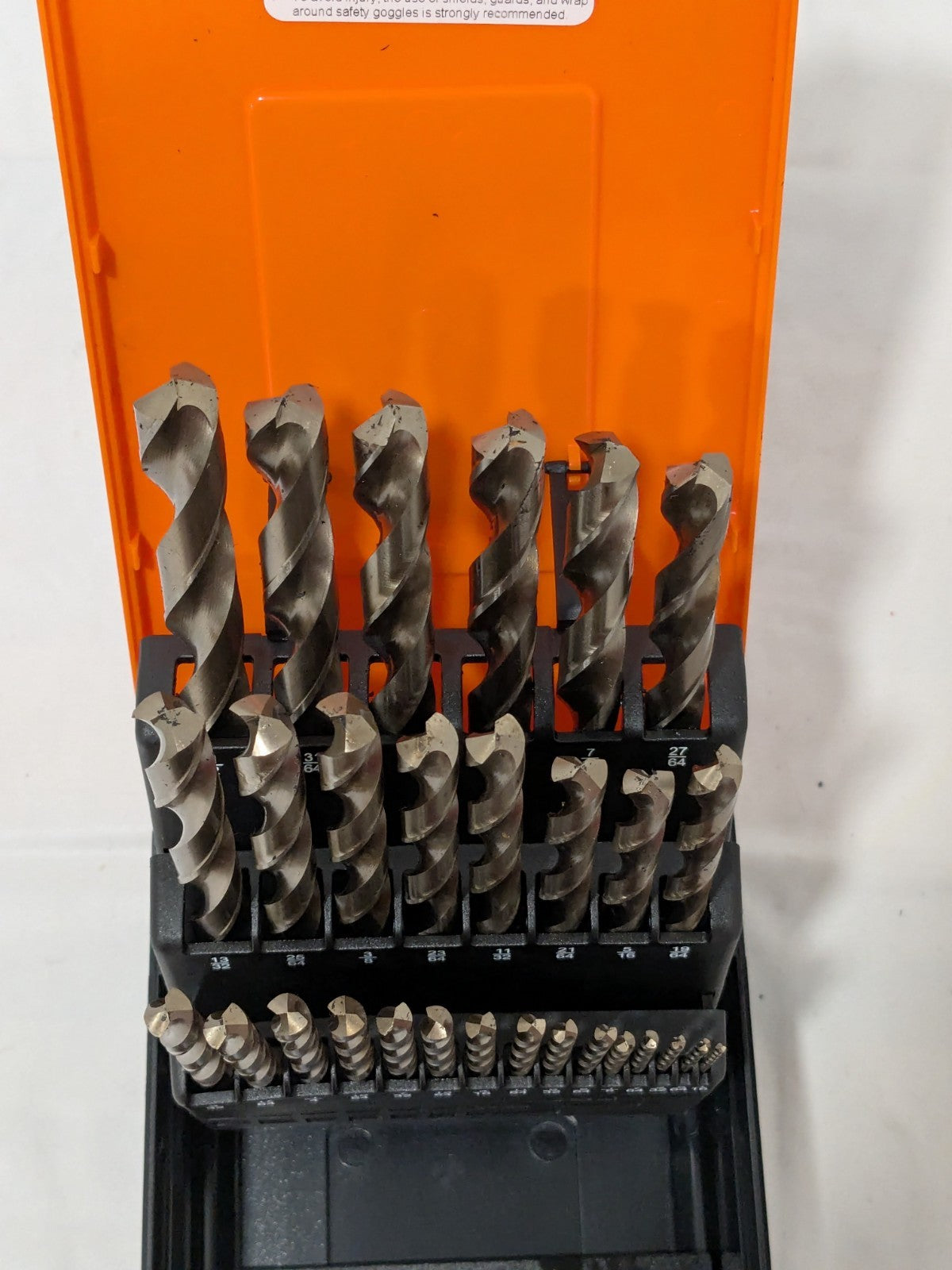 Hertel Jobber Length Drill Bit Set 29 Pc, #60 to #1, 1/16 to 1/2", 135º 74129453