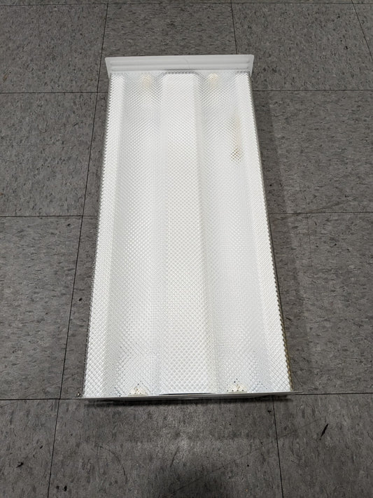 Coronet Fluorescent Wrap Fixture, 2', 2-Lamp, T8, 17W, 120V CA217MV