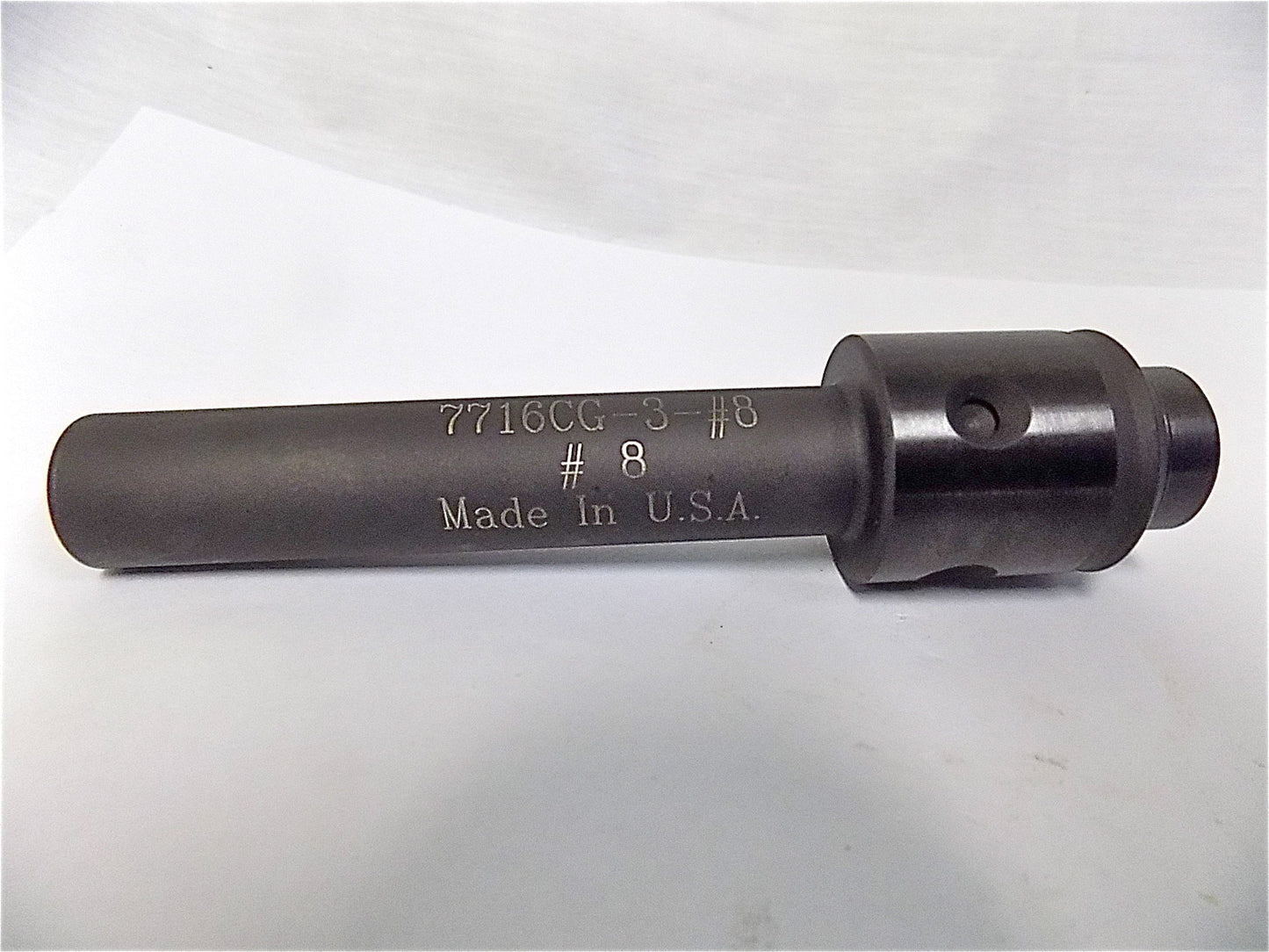Parlec  0.168" Tap Shank Diam, 0.131" Tap Square Size #8 Tap 7716CG-3-