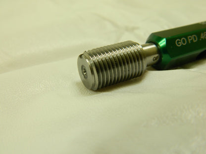 GF GAGE Plug Thread Gage: 1/2-20 Thread, 2B Class, Go & No Go 55318273
