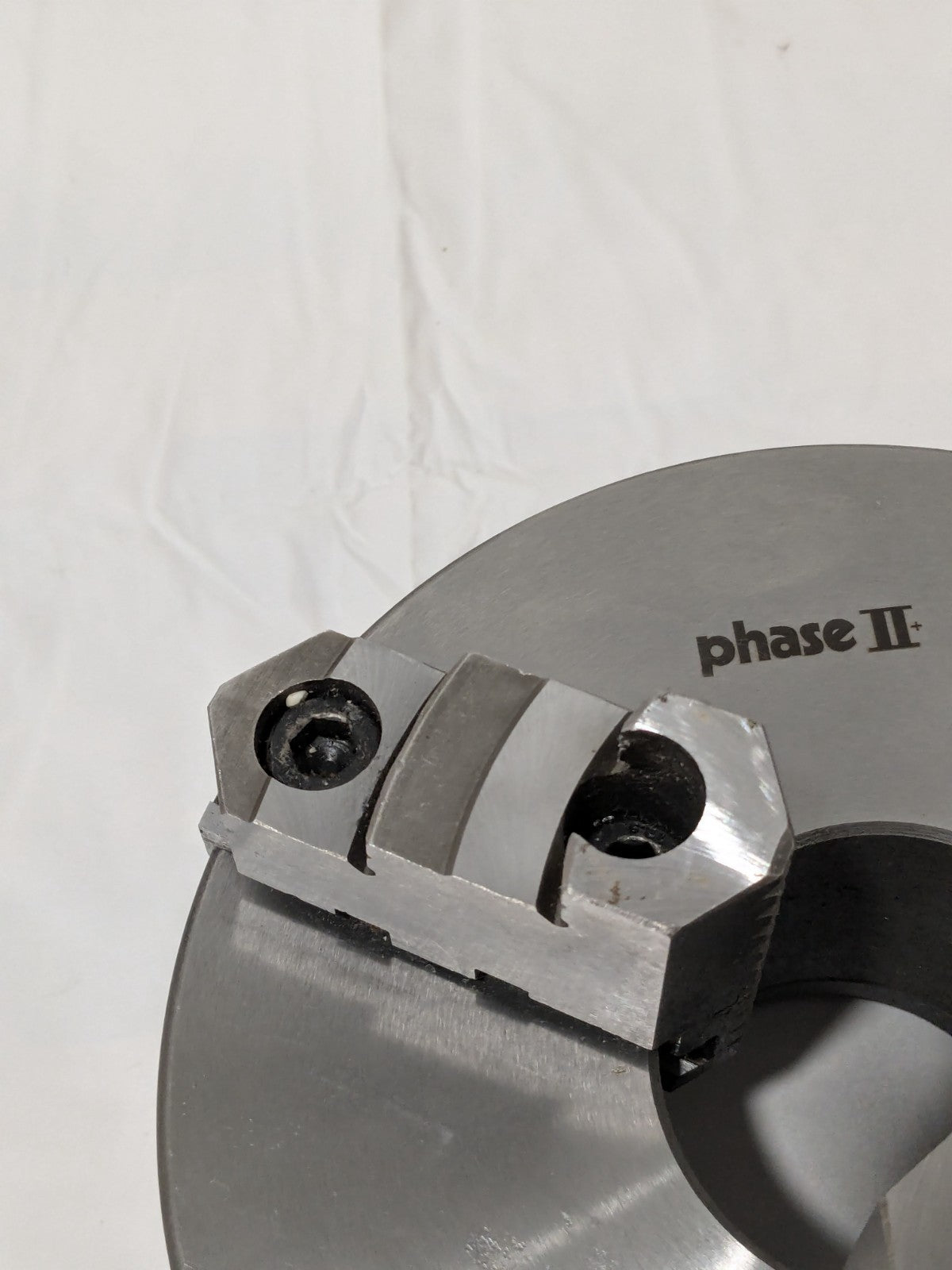 Phase II Manual Lathe Chuck: 8", 3 Jaw, Self-Centering 559-114