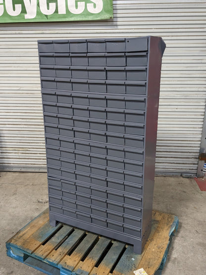 Durham Steel Bin Storage Cabinet 96 Drawer 62 x 34 x 12 022-95 Scratch N Dent