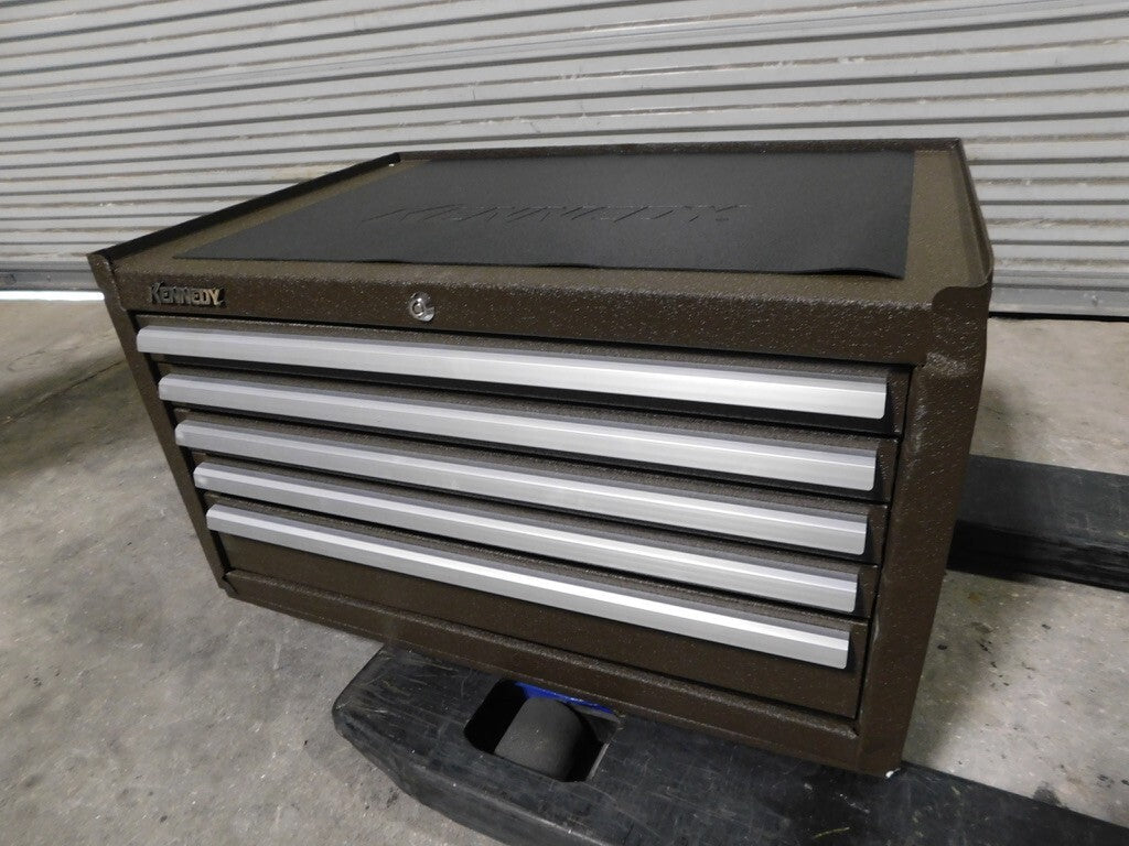 KENNEDY Tool Chest: 5 Drawers 20" OAD 16-5/8" OAH 29"OAW DAMAGED 2805XB