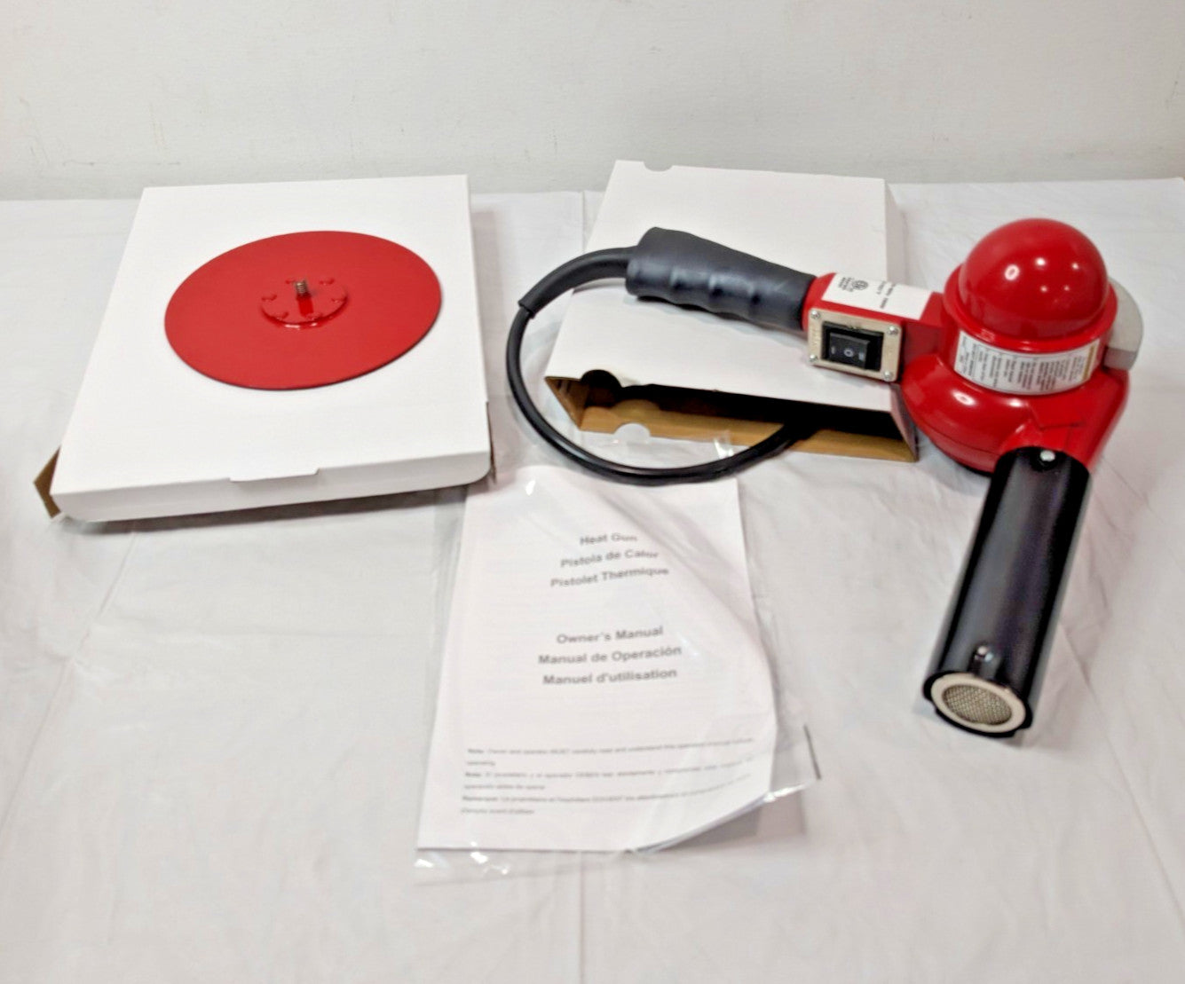 Intertek Heat Gun 122 to 1022 °F 120V 60Hz 1600W 37389319