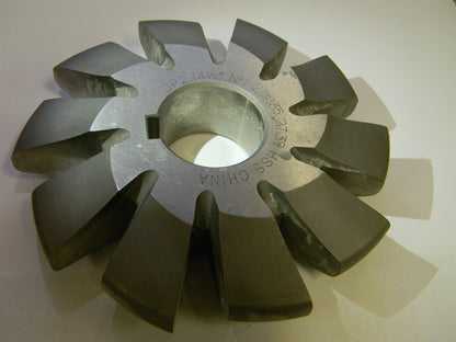 Professional 2 Pitch 14-1/2° No.1 HSS Involute Gear Cutter 5-860-005