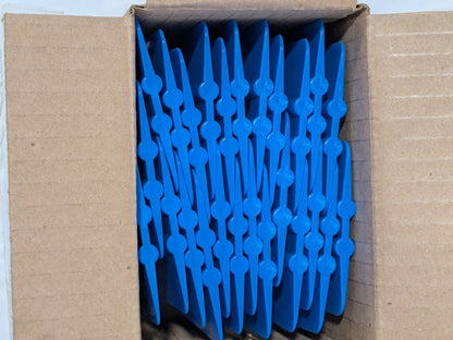 25 Pack 3M 7100038651 (Model PA1-B) Blue Hand Applicator Squeegees