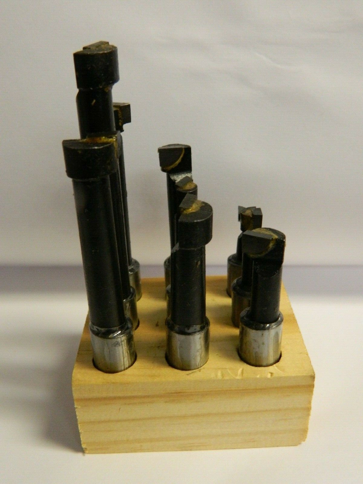 Interstate 5/16 to 9/16" Min Diam  2-1/4 to 4-1/2" OAL Boring Bar Set  08058505