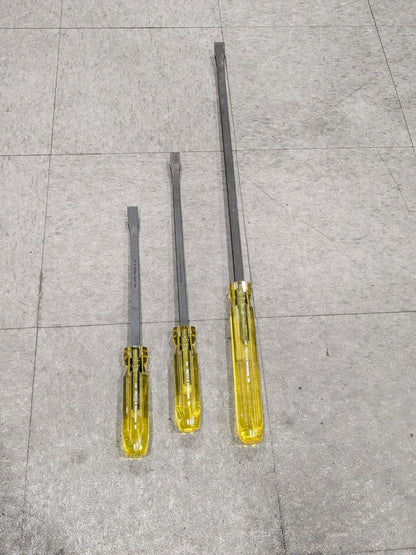 Proto 3 Pc Large Handle Pry Bar Set: 14", 18", 28" J2156S MISSING THE 32"
