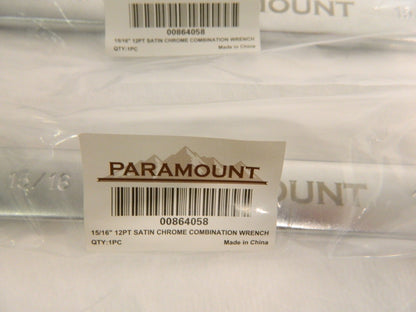 Paramount 15/16" 12 Point Combination Wrench 12-1/2" OAL Box of 5 00864058