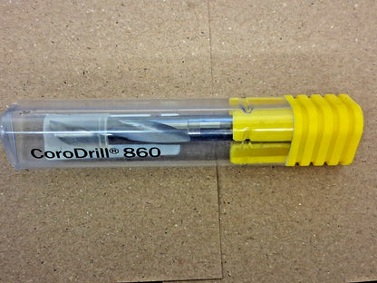 Sandvik Coromant Carbide Screw Machine Drill Bit 10.00 mm Dia 130 deg 6253800