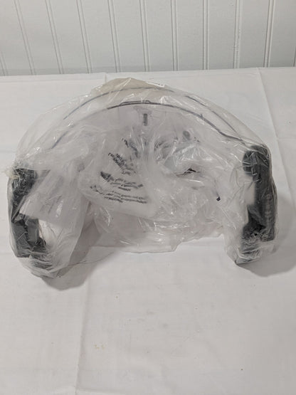 HexArmor Hard Hat Faceshield: Polycarbonate, 10" High, 11" Wide 17-120