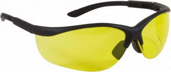 Pro-Safe Frameless Safety Glasses Scratch Resistant Amber Lenses Qty 12 51964