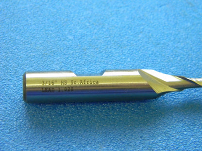 Hertel 3/16" x 3/8" x 7/8" 2-Flute HSS End Mill