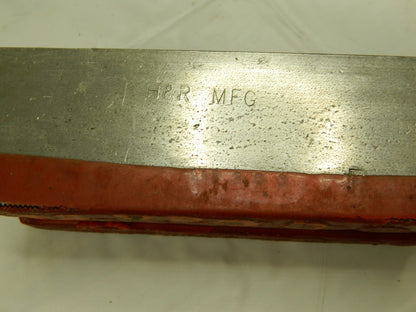 H & R Soft Lathe Chuck Jaw: Serrated 2OAW, 2OAH, 6-1/4OAL Qty 2 HR-112-2.0-OP