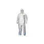 LakeLand Coverall W/Hood Elastic Face Wrist &amp; Ankle XL QTY 6 C72130-XL