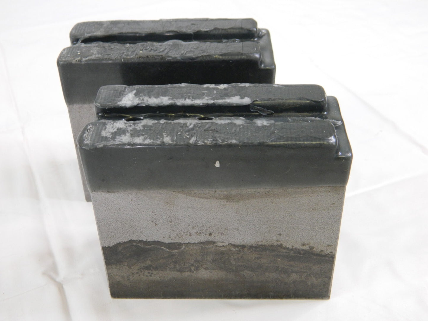 H & R Mfg Square Soft Lathe Chuck Jaw 1.5mm x 60° Serrated Qty 2 HR-82-3.5