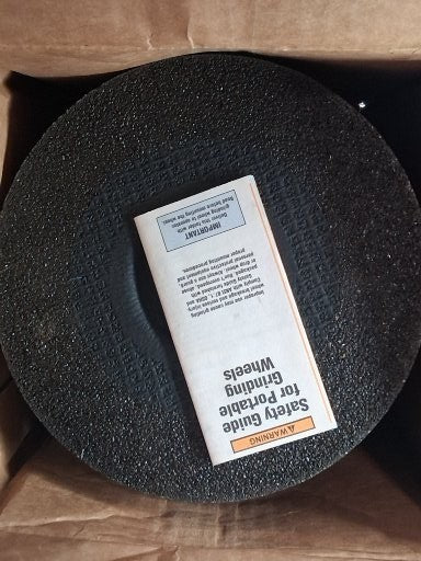 Norton Ceramic Alumina Grinding Wheel 7 in x 1/4 in x 5/8-11 T27 QTY 10 70799