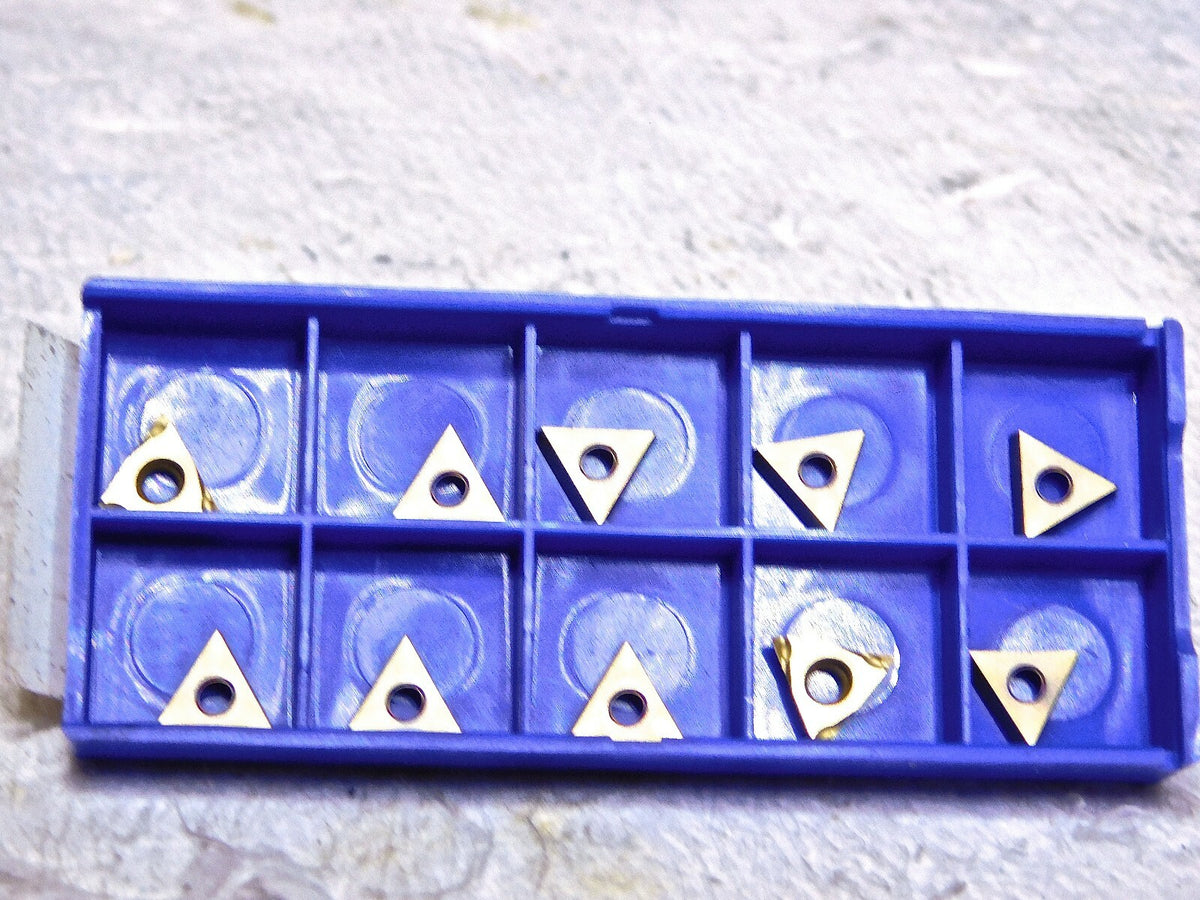 Sumitomo Cermet Turning Inserts TPGT21 51RFW Grade-T130Z TiCN Qty-10