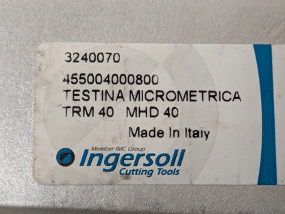 Ingersoll Cutting Tools DAndrea Mod Boring Head TRM40 455004000800 3240070