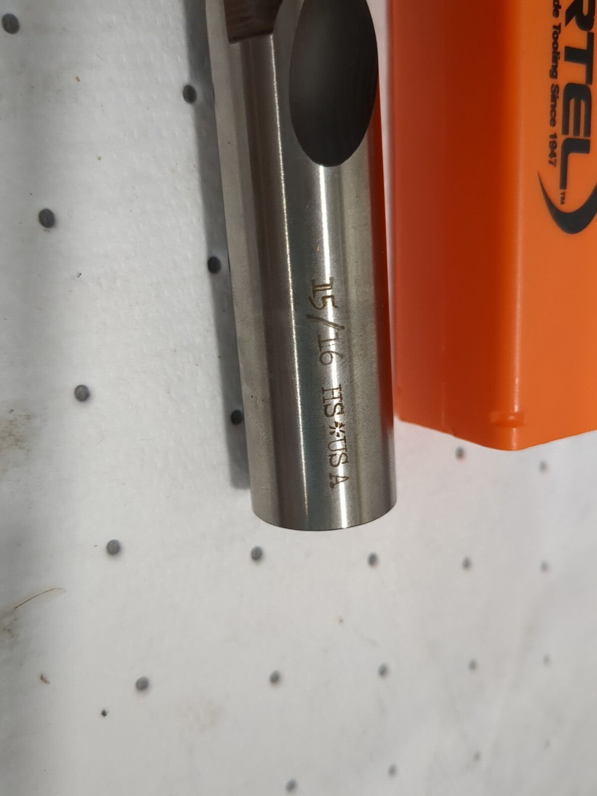 HERTEL Screw Machine Length Drill Bit 15/16" Dia 118 deg Pt hss 89321285