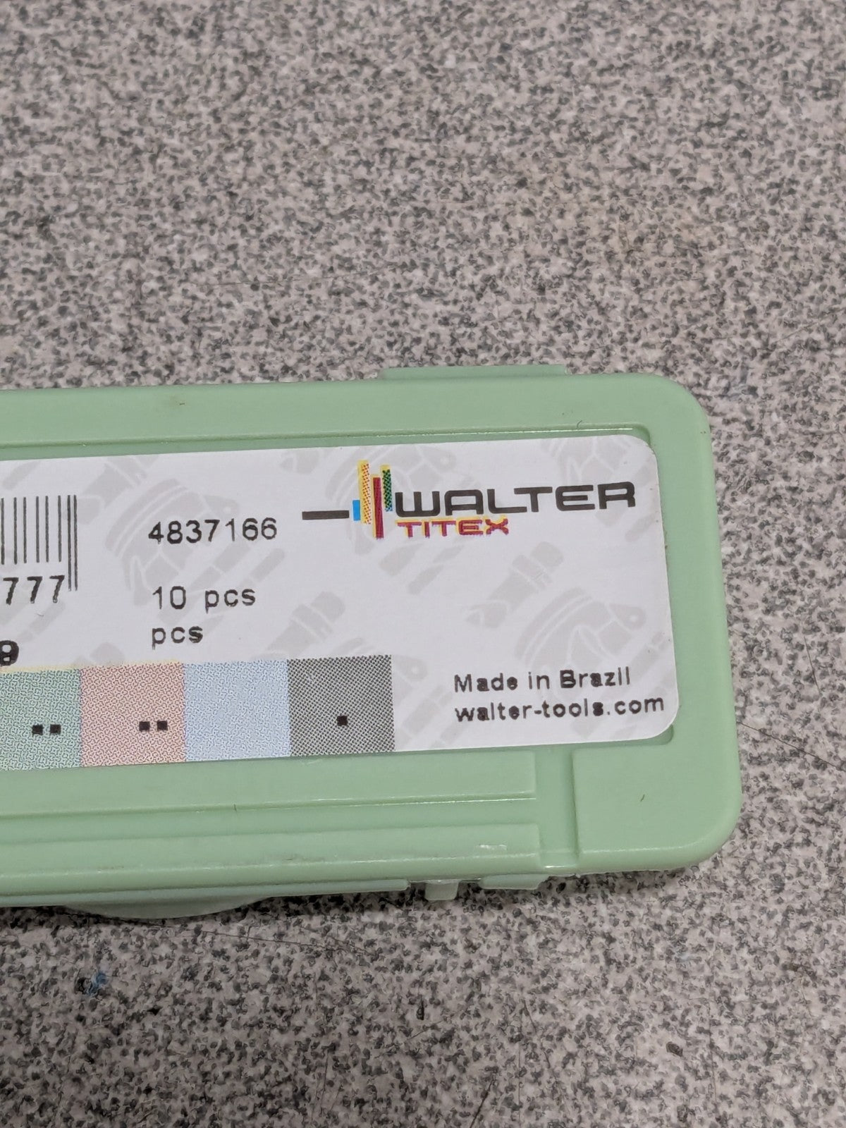 (10) Walter-Titex Jobber Length Drill Bit #49 (0.0730) Dia, 130º, Cobalt 5060492