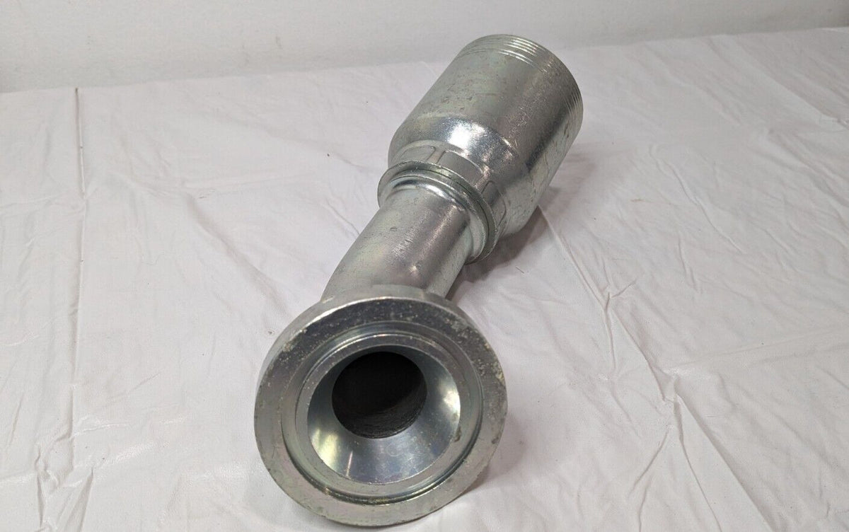 Gates Hydraulic Hose Fitting G24357-2432 24GSM-32FLH45M