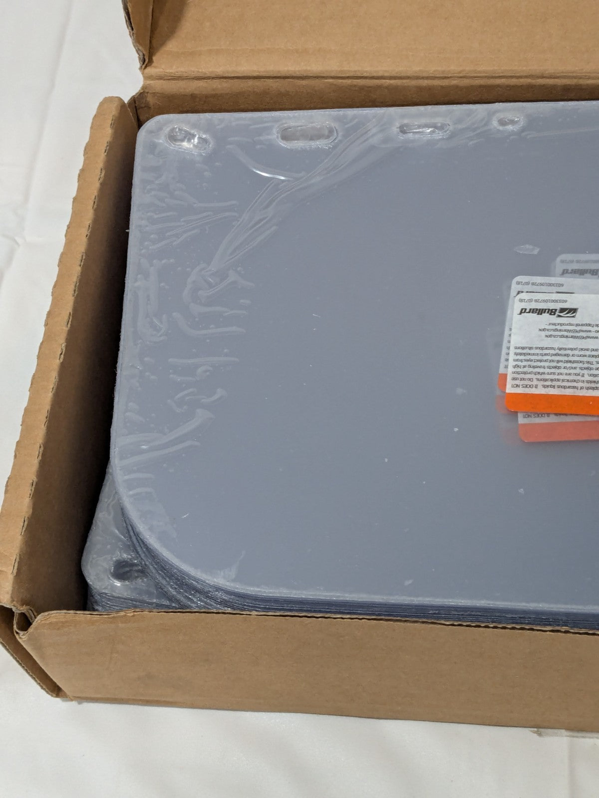 Bullard Clear Multi-fit Acetate Visor 8" High, 0.04" Thick Box of 50 840M