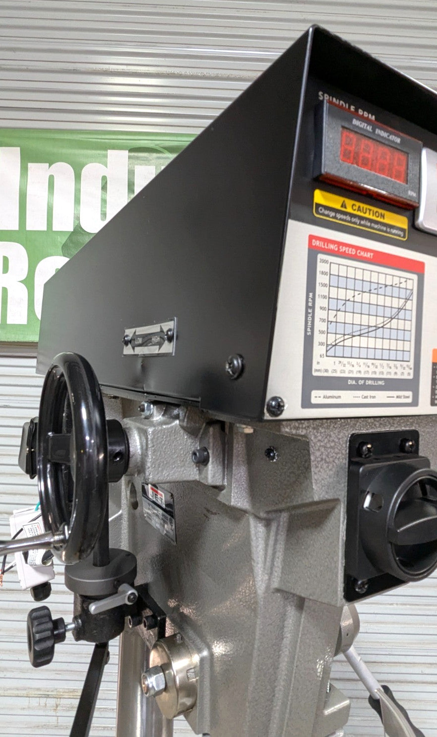 JET J-A5818 15" Drill Press  220/440V 3Phase 1HP Variable Speed *Scratch & Dent*