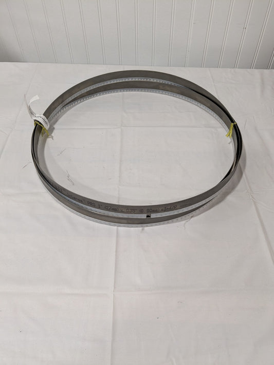 Starrett Welded Bandsaw Blade: 12' 4 Long x 1" Wide x 3 to 4 TPI 20715