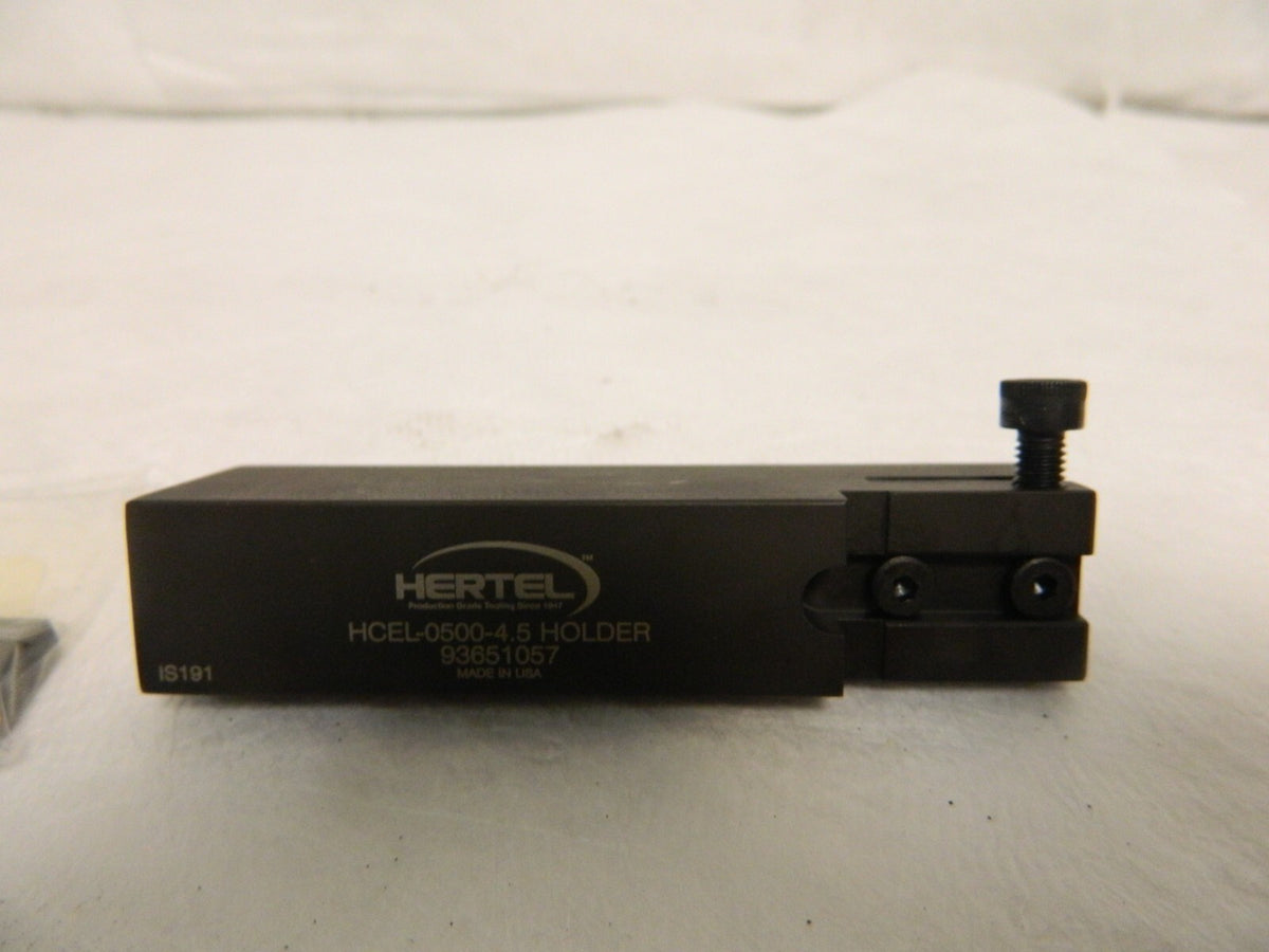 Hertel 0.812 Max Depth 15/8 Max Diam Indexable Cutoff Toolholder 93650810