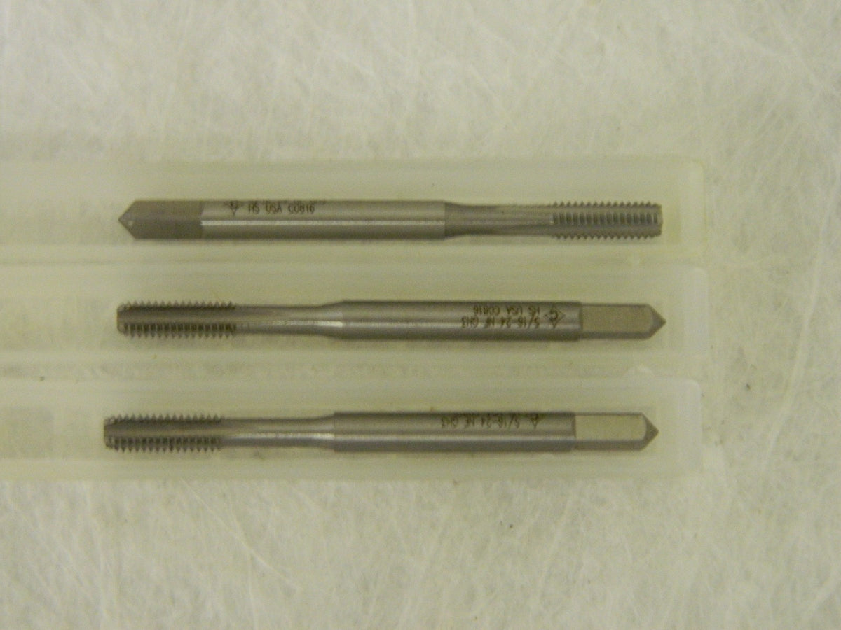 Cleveland High Speed Steel Spiral Point Tap 5/16"-24 UNF 2FL H3 QTY 6 C57160