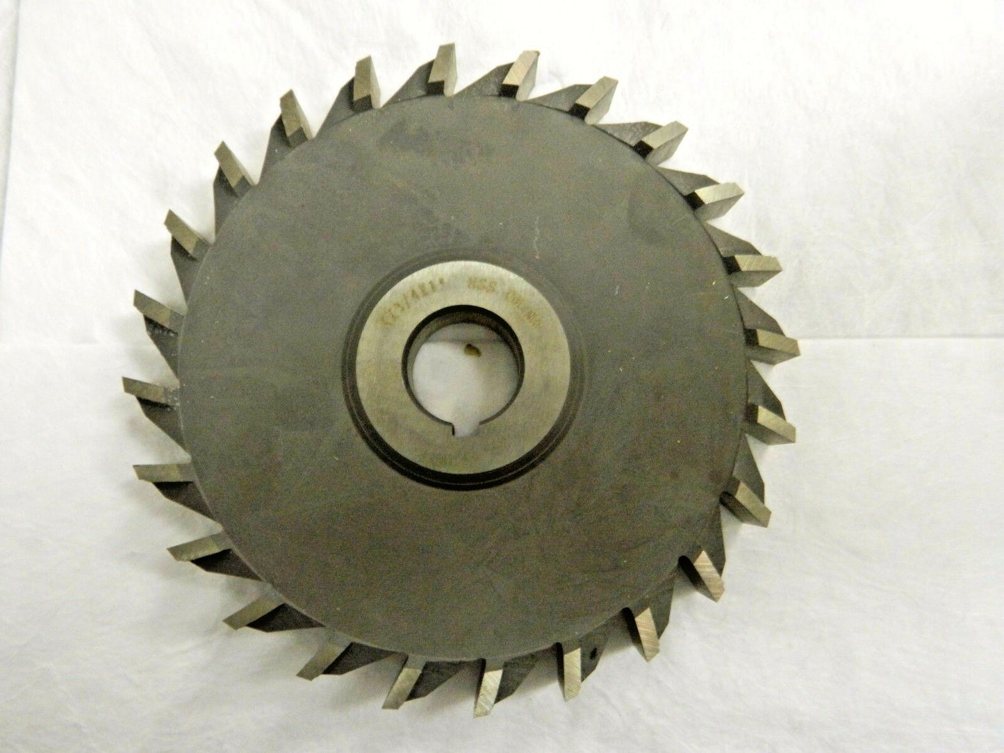 Precision Side Milling Cutter HSS 6" Diam x 3/4" W x 1" Hole 24T