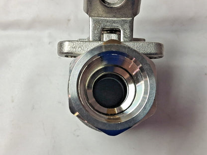 Parker Standard Manual Ball Valve 1/2" Pipe Full Port XVP502SS-8