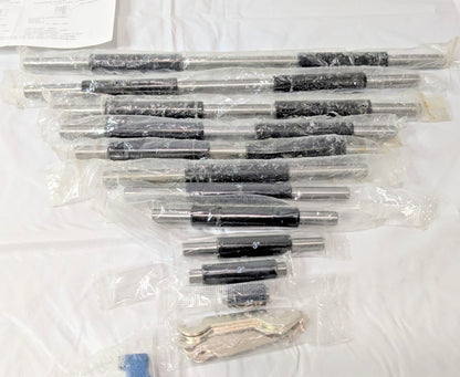 Fowler 9 Piece Outside Micrometer Set 0 - 12" Range 52-215-012-1 PARTS/REPAIR