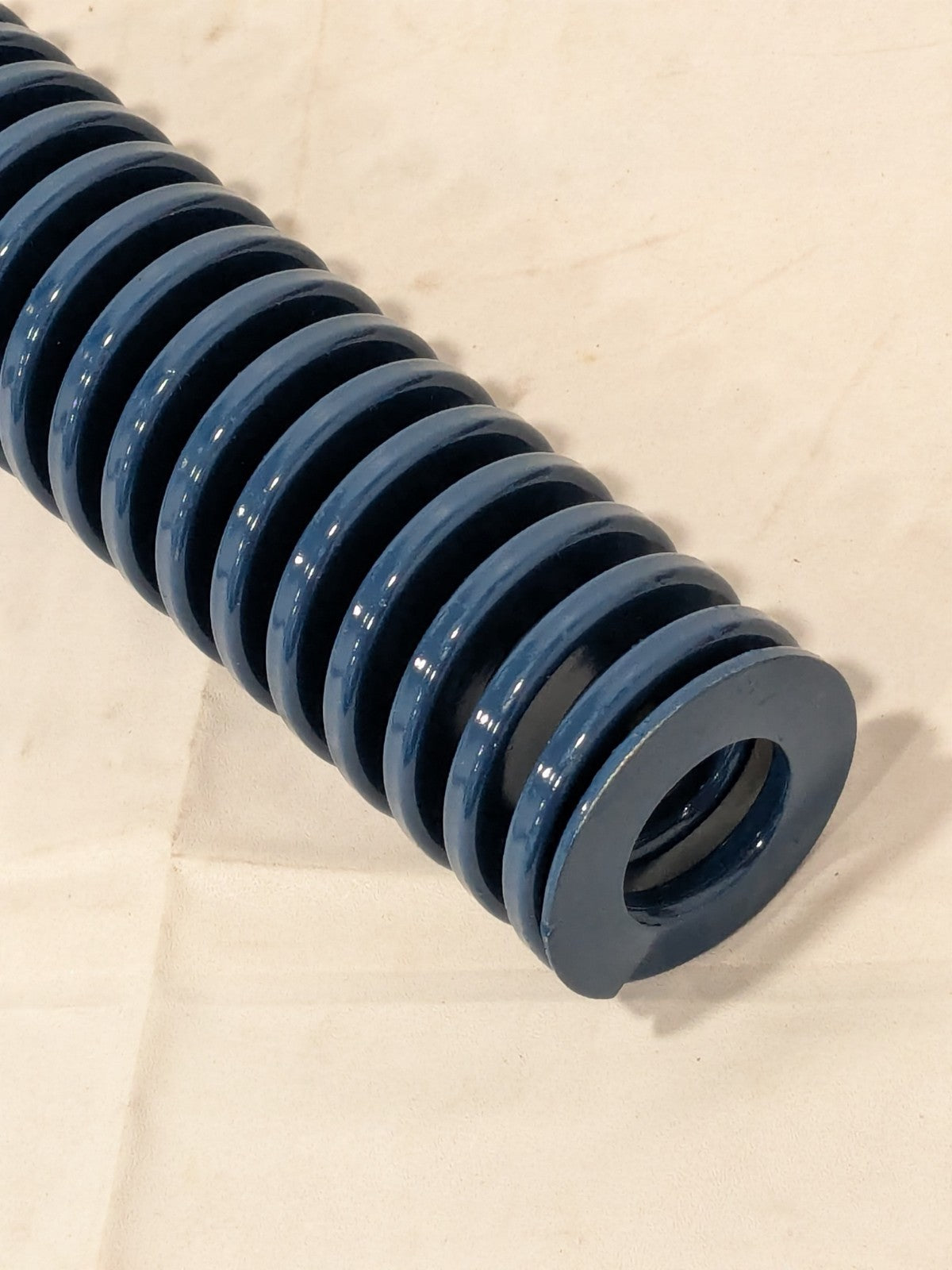 Dayton Lamina Die Spring 2" Hole Dia, 1" Rod Dia, 8" Free Length, Blue 9-3232-21