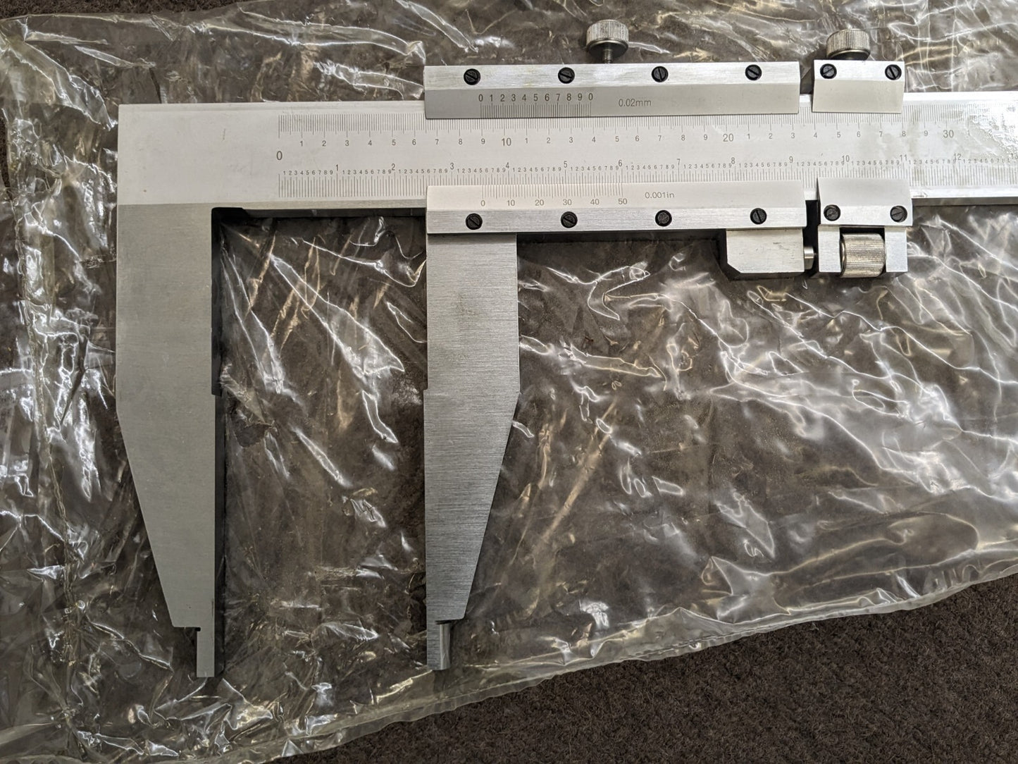 Heavy Duty Long Jaw Vernier Caliper 80" Range 0.001" Graduation Parts / Repair