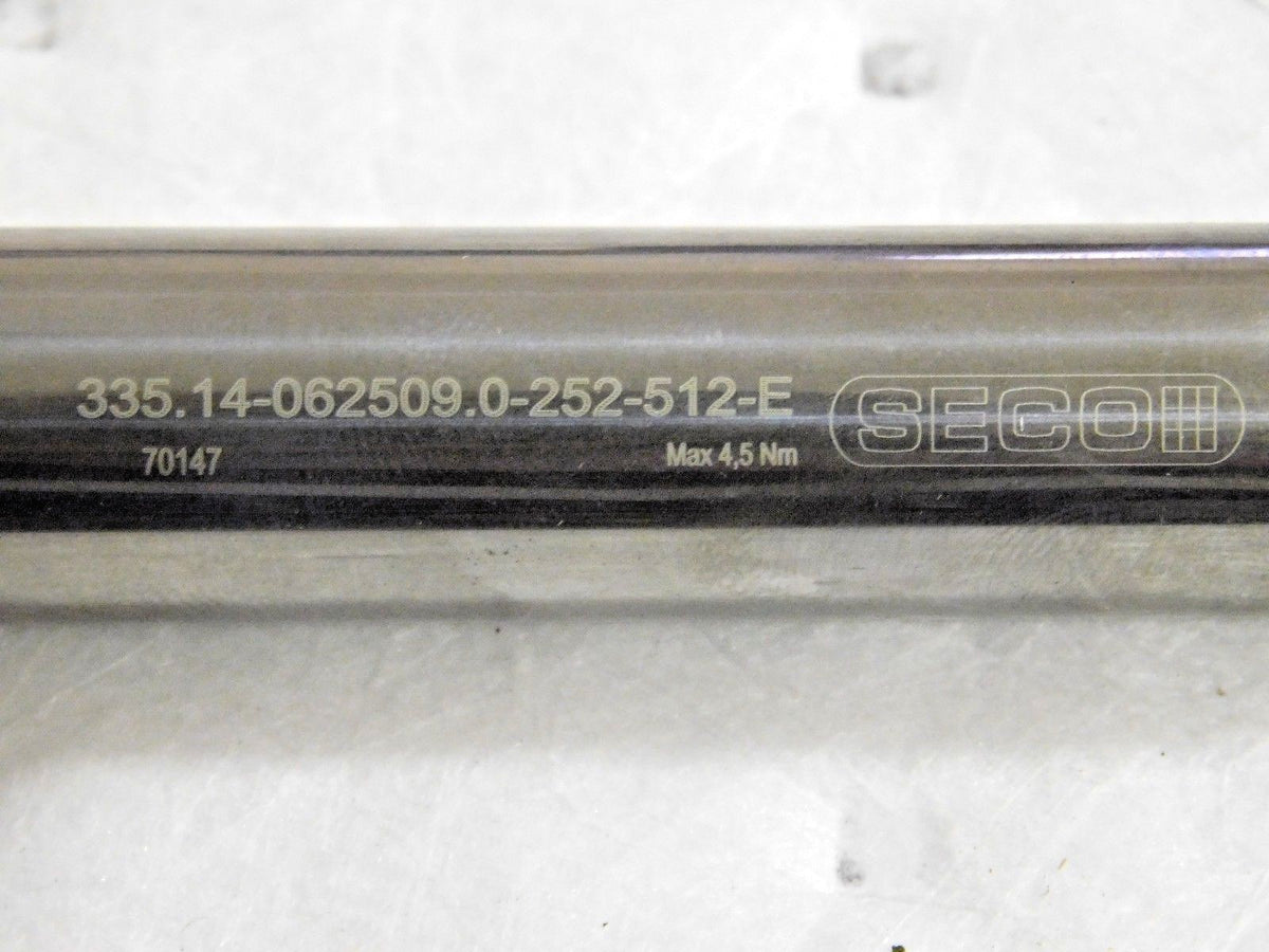 Seco Indexable Slotting Cutter 9mm Diam 335.14-062509.0-252-512-E 41071