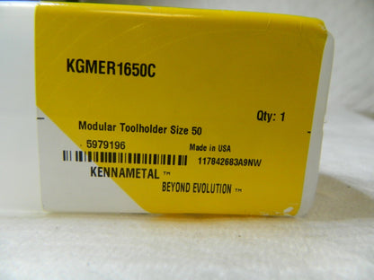 Kennametal Indexable Cutoff Toolholder 1" Depth 1" Workpc Diam RH 5979