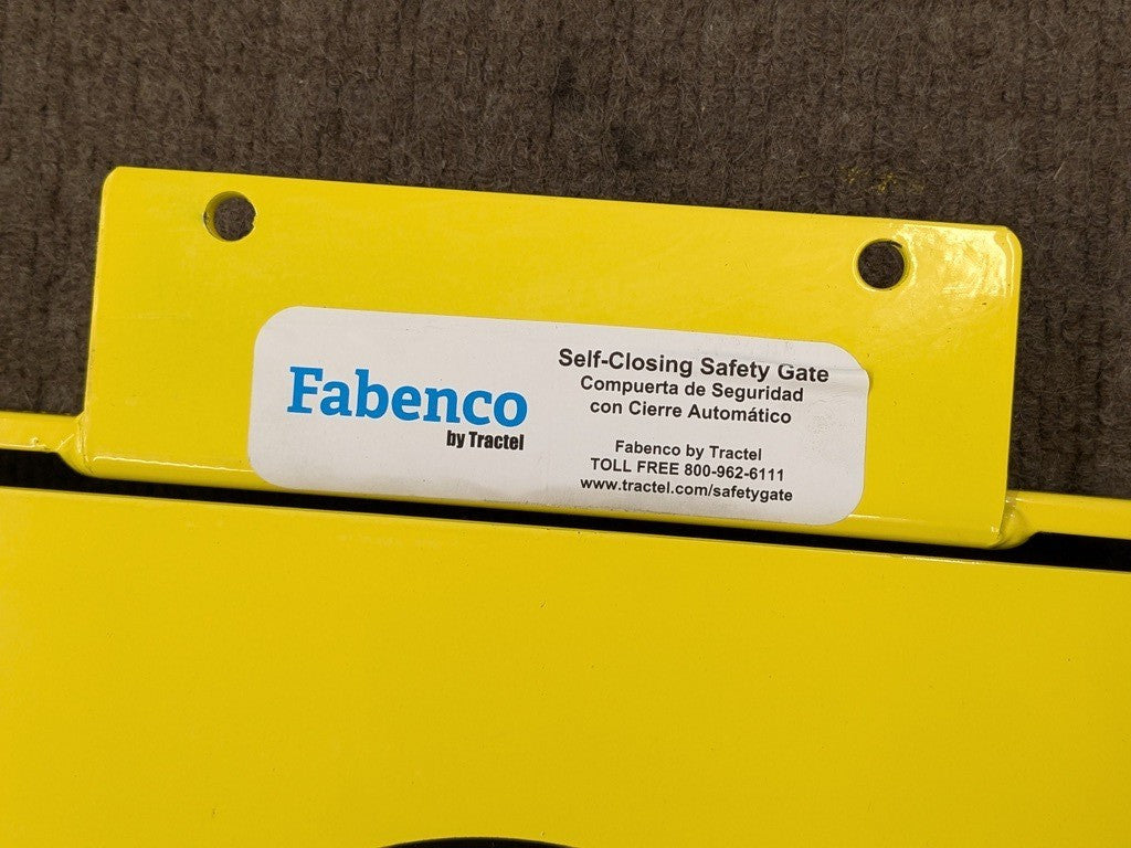 Fabenco Universal Hinge-Mount Self Closing Safety Gate 42" to 38" G72-45PC