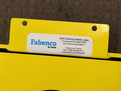 Fabenco Universal Hinge-Mount Self Closing Safety Gate 42" to 38" G72-45PC