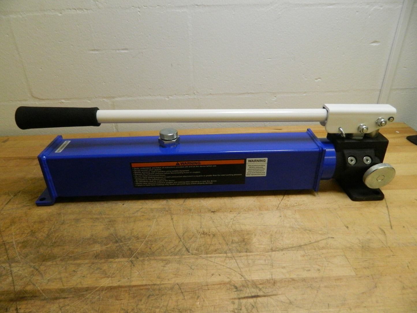 WorkSmart Manual Pump &amp; Cylinder Sets Load Cap 55 Ton WS-MH-HPC1-179 INCOMPL