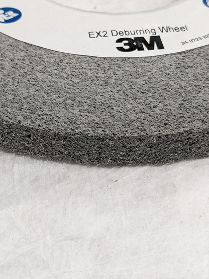 3M EX2 Deburring Wheel, 8 in x 1/2 in x 3 in 8S FIN, 7010366637