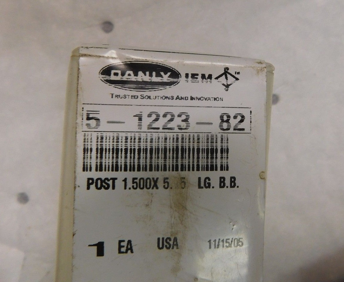 Danly Press Fit Ball Bearing Guide Post 1-1/2" x 5-3/4" Hardened Steel 5-1223-82